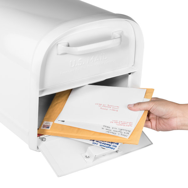 Architectural Mailboxes Oasis 360 Locking Post Mounted Mailbox